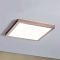 Paulmann 70873 - LED/24W Hämardatav valguspaneel ATRIA 230V 2700K 30x30 cm Roosa kuldne