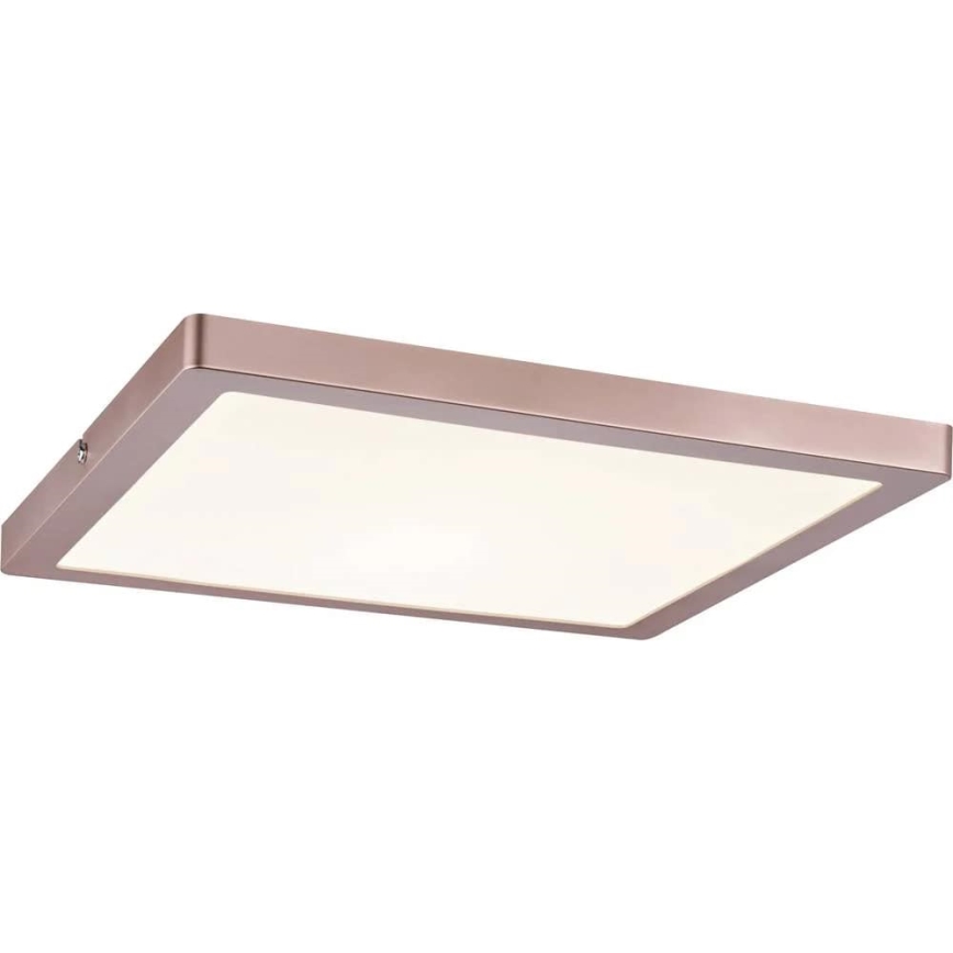 Paulmann 70873 - LED/24W Hämardatav valguspaneel ATRIA 230V 2700K 30x30 cm Roosa kuldne