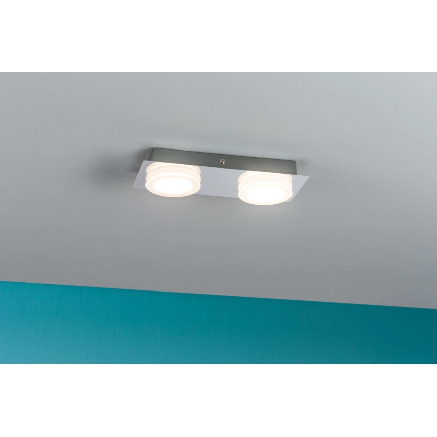 Paulmann 70883 - 2xLED/4,7W IP23 Vannitoa seinavalgusti DORADUS 230V