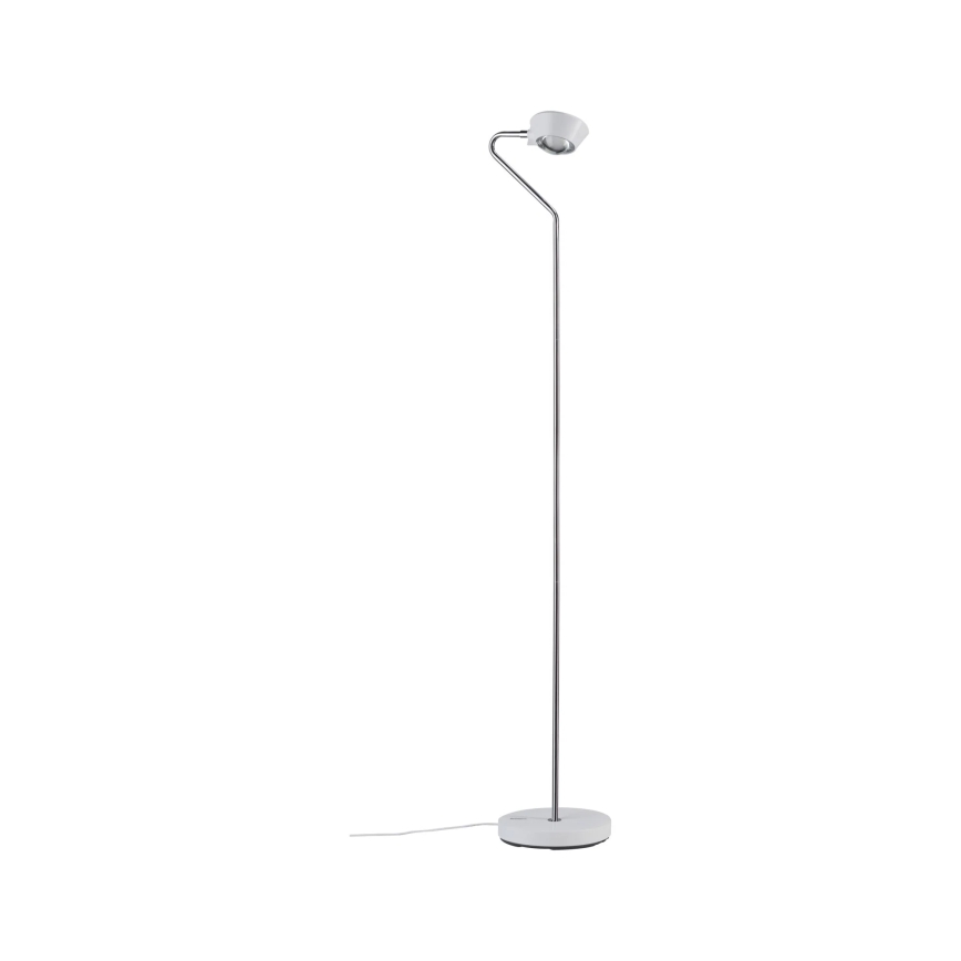 Paulmann 70920 - LED/7,5W Hämardatav põrandalamp RAMOS 230V valge/läikiv kroom