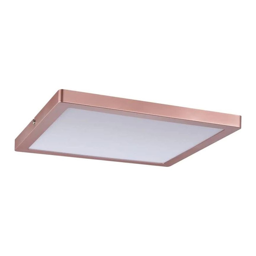 Paulmann 70941 - LED/20W Kinnitatav paneel ATRIA 230V 4000K 30x30 cm Roosa kuldne