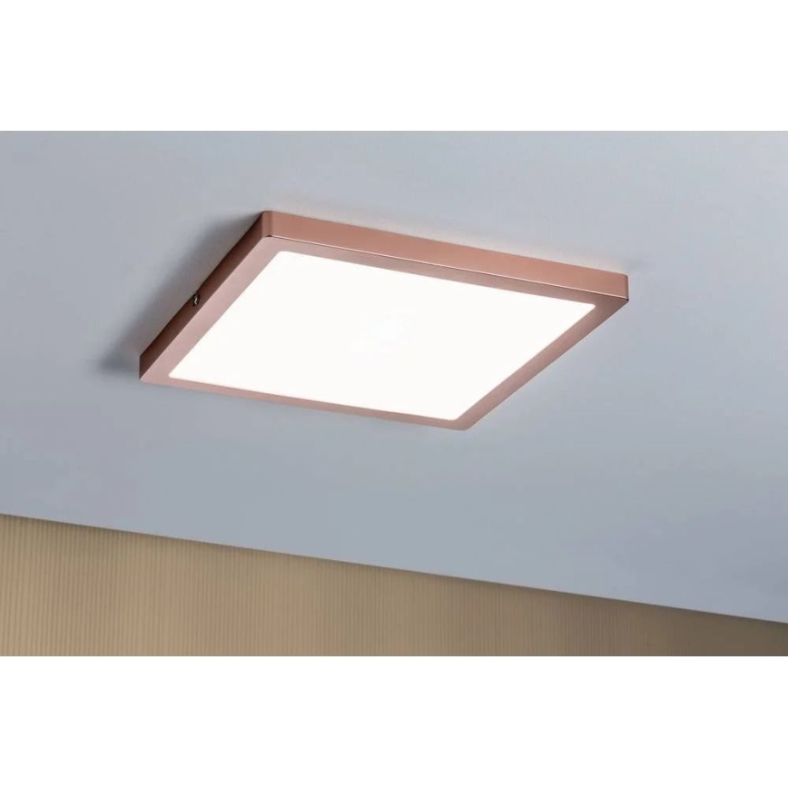 Paulmann 70941 - LED/20W Kinnitatav paneel ATRIA 230V 4000K 30x30 cm Roosa kuldne