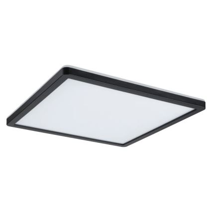 Paulmann 71001 - LED/16W Kinnitatav paneel ATRIA 230V 3000K 29,3x29,3 cm must