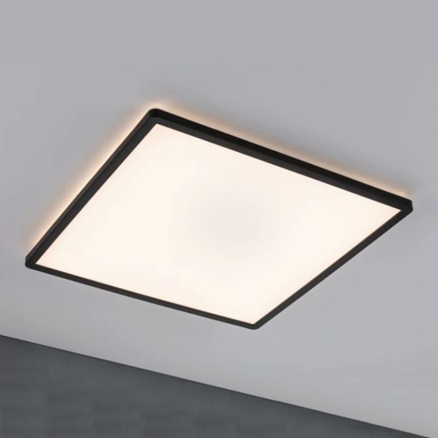 Paulmann 71002 - LED/22W Hämardatav valguspaneel ATRIA 230V 3000K 42x42 cm must
