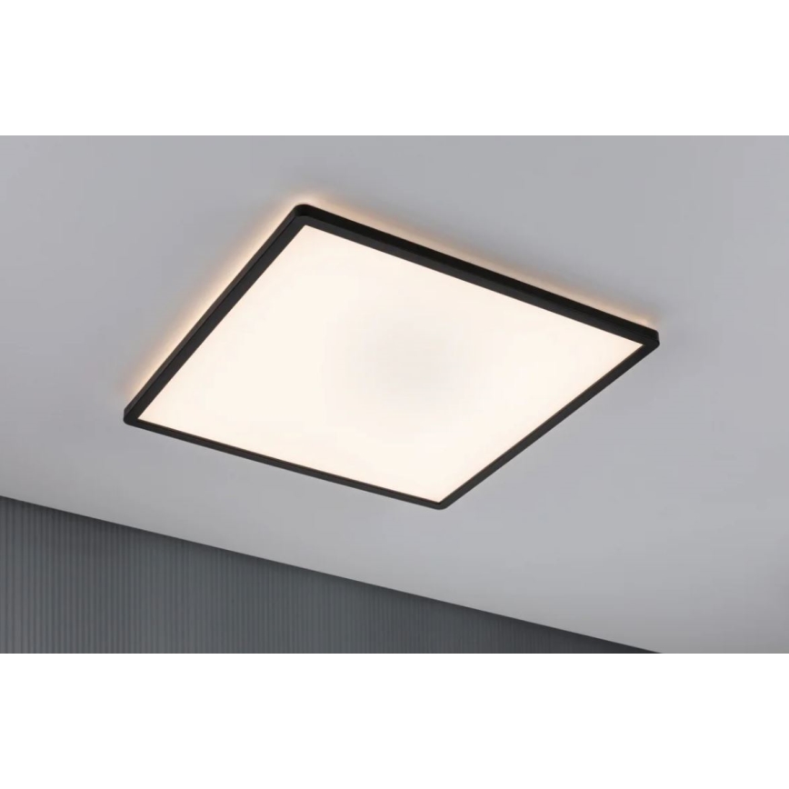 Paulmann 71002 - LED/22W Hämardatav valguspaneel ATRIA 230V 3000K 42x42 cm must