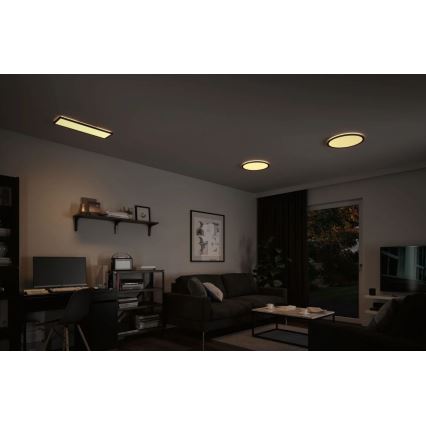 Paulmann 71002 - LED/22W Hämardatav valguspaneel ATRIA 230V 3000K must