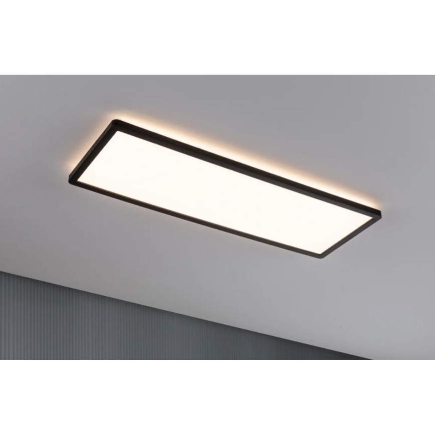 Paulmann 71003 - LED/22W Hämardatav valguspaneel ATRIA 230V 3000K 20x58 cm must