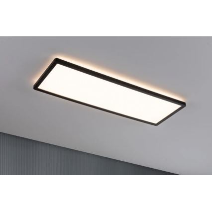 Paulmann 71003 - LED/22W Hämardatav valguspaneel ATRIA 230V 3000K 20x58 cm must
