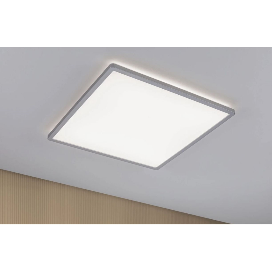 Paulmann 71009 - LED/22W Hämardatav valguspaneel ATRIA 230V 4000K 42x42 cm matt kroom