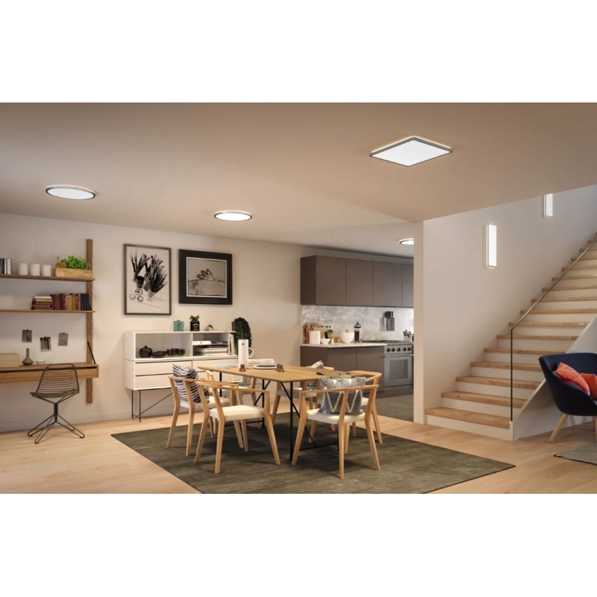 Paulmann 71009 - LED/22W Hämardatav valguspaneel ATRIA 230V 4000K 42x42 cm matt kroom