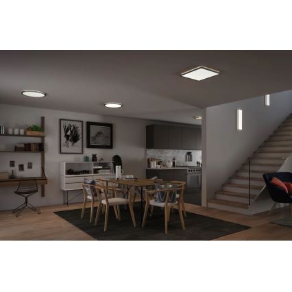 Paulmann 71009 - LED/22W Hämardatav valguspaneel ATRIA 230V 4000K 42x42 cm matt kroom