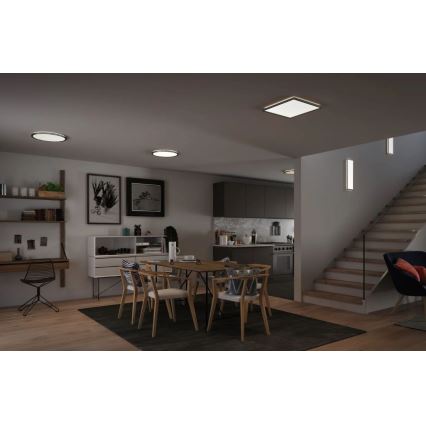 Paulmann 71009 - LED/22W Hämardatav valguspaneel ATRIA 230V 4000K matt kroom