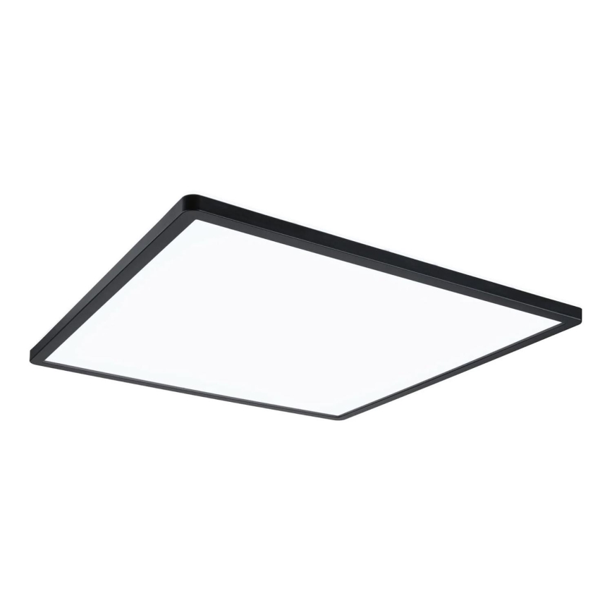Paulmann 71016 - LED/22W Hämardatav valguspaneel ATRIA 230V 4000K 42x42 cm must