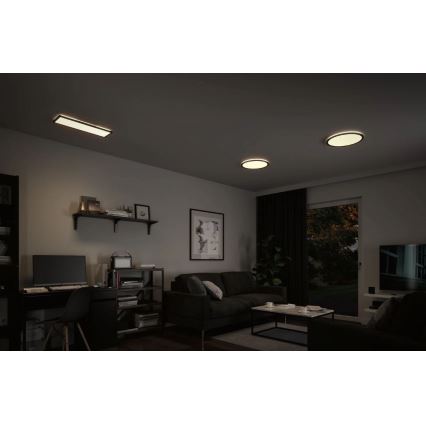 Paulmann 71016 - LED/22W Hämardatav valguspaneel ATRIA 230V 4000K 42x42 cm must
