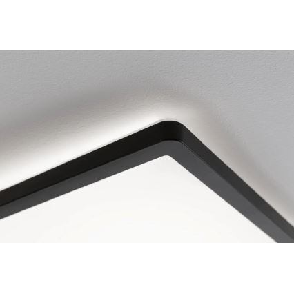 Paulmann 71016 - LED/22W Hämardatav valguspaneel ATRIA 230V 4000K 42x42 cm must