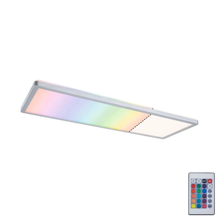 Paulmann 71020 - LED/20W RGBW Hämardatav valguspaneel ATRIA 230V 4000K 20x58 cm + kaugjuhtimispult