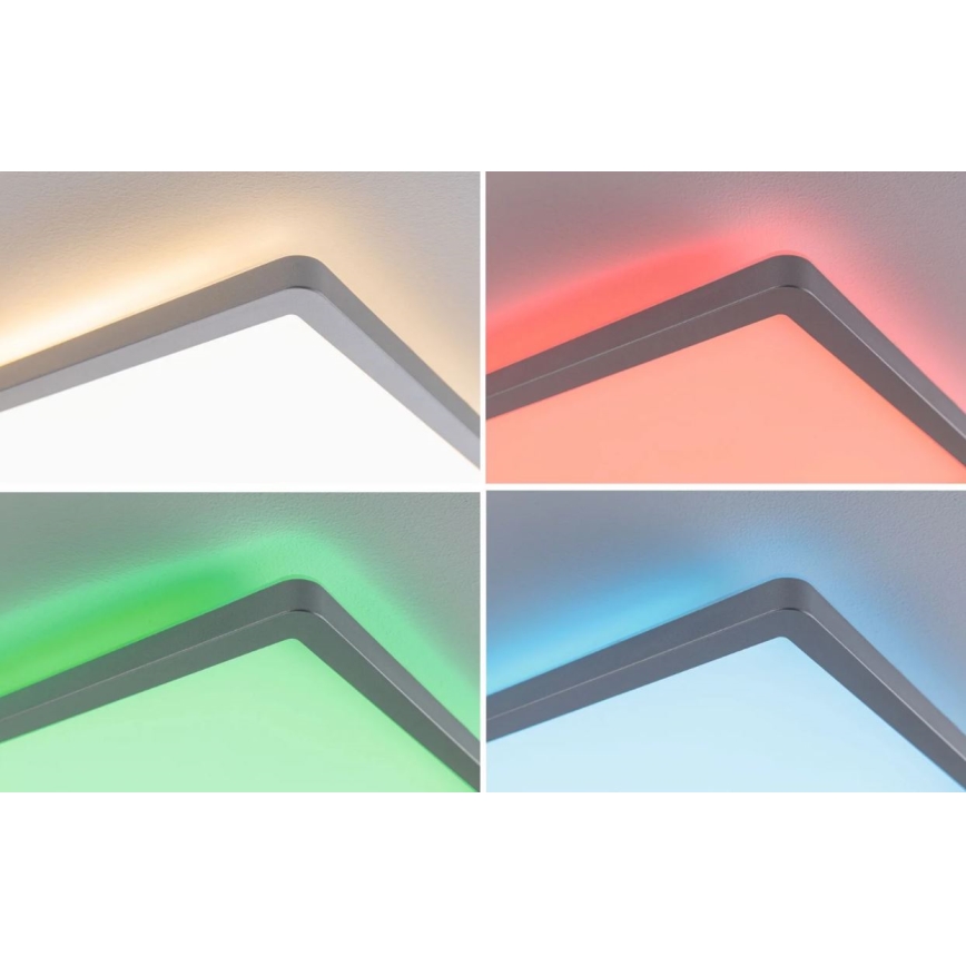 Paulmann 71020 - LED/20W RGBW Hämardatav valguspaneel ATRIA 230V 4000K 20x58 cm + kaugjuhtimispult