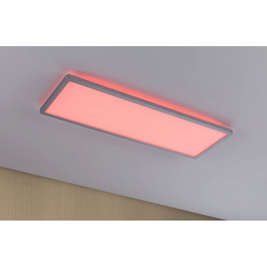 Paulmann 71020 - LED/20W RGBW Hämardatav valguspaneel ATRIA 230V 4000K 20x58 cm + kaugjuhtimispult