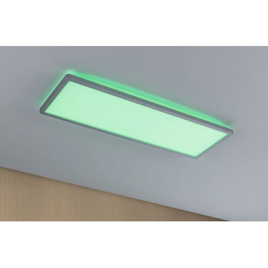 Paulmann 71020 - LED/20W RGBW Hämardatav valguspaneel ATRIA 230V 4000K 20x58 cm + kaugjuhtimispult