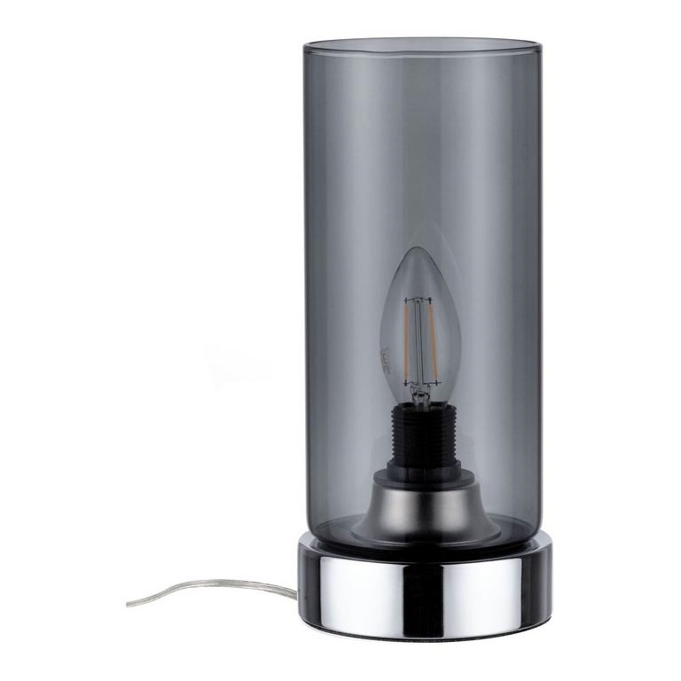 Paulmann 77056 - 1xE14/40W Puutetundlik laualamp PINJA 230V