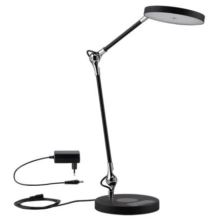 Paulmann 78010 - LED/11W Hämardatav puutetundlik laualamp NUMIS 230V 2700/4000/6500K must
