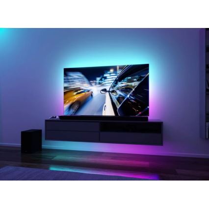 Paulmann 78880 - LED/3,5W RGB Hämardatav valgusriba telerile 2m ZOLL 5V + kaugjuhtimispult