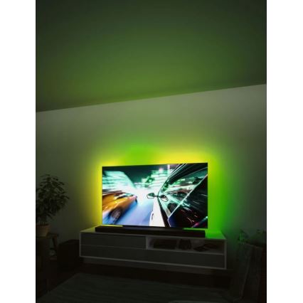 Paulmann 78880 - LED/3,5W RGB Hämardatav valgusriba telerile 2m ZOLL 5V + kaugjuhtimispult