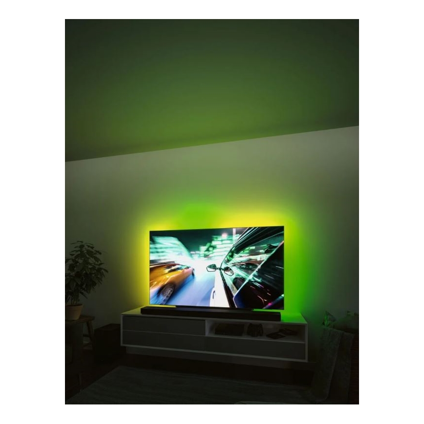 Paulmann 78880 - LED/3,5W RGB Hämardatav valgusriba telerile 2m ZOLL 5V + kaugjuhtimispult