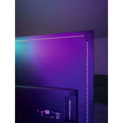 Paulmann 78880 - LED/3,5W RGB Hämardatav valgusriba telerile 2m ZOLL 5V + kaugjuhtimispult