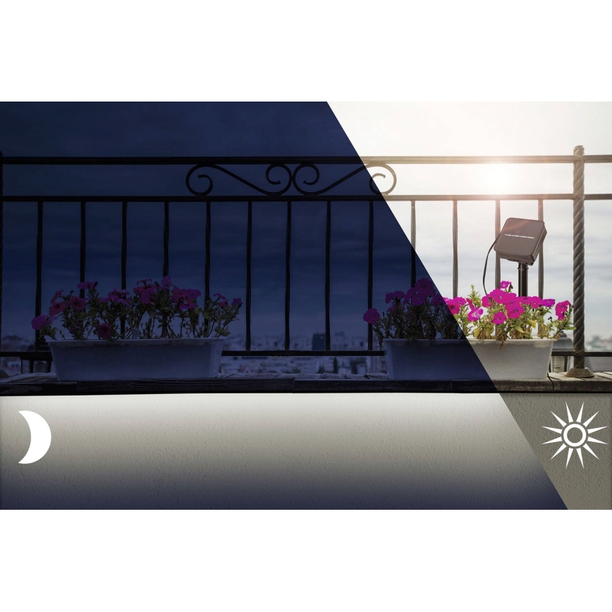 Paulmann 78896 - LED/0,3W IP44 Päikesepaneeliga riba 3m 1,2V 1000 mAh