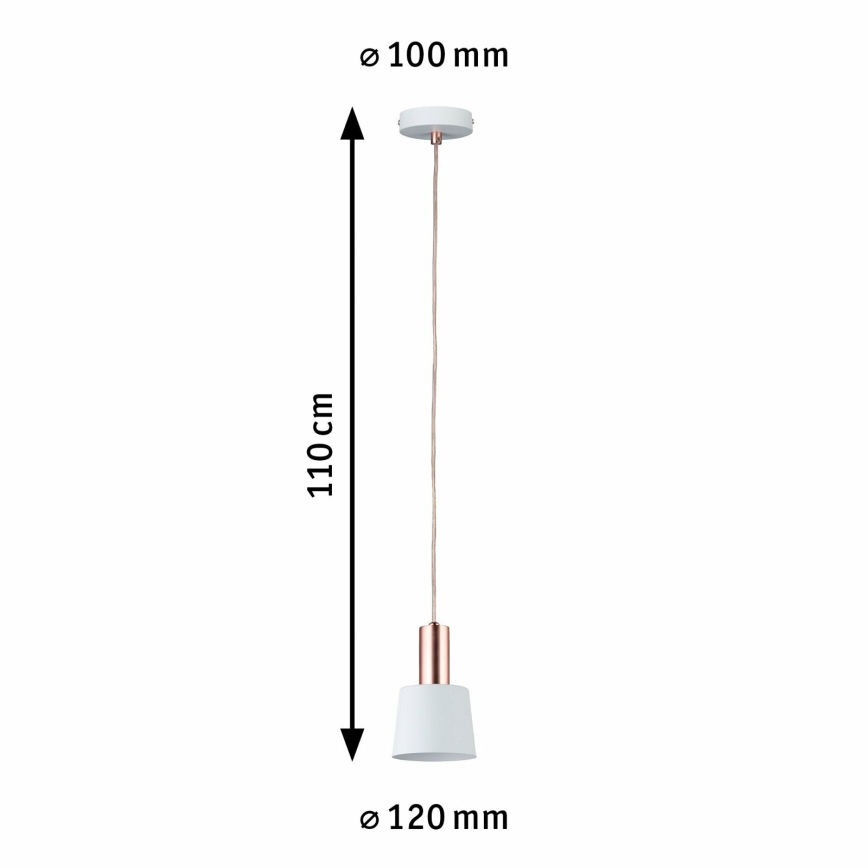Paulmann 79656 - 1xE14/20W  Lühter NEORDIC HALDAR 230V