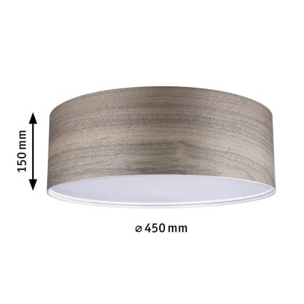 Paulmann 79687 - 3xE27/20W Laevalgusti NEORDIC LISKA 230V pähkel