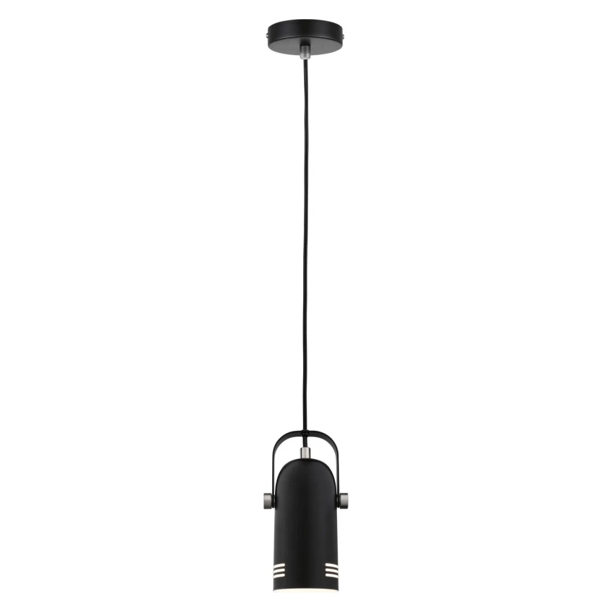 Paulmann 79766 - LED RGBW 1xE27/9W rippvalgusti kaabliga LAVEA 230V must