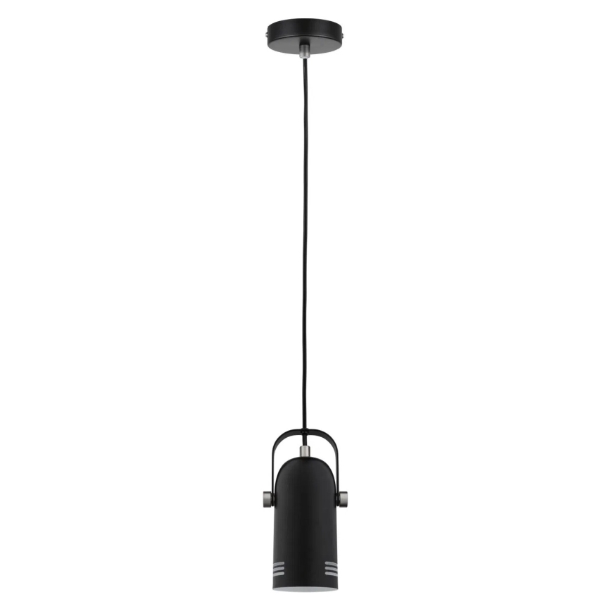 Paulmann 79766 - LED RGBW 1xE27/9W rippvalgusti kaabliga LAVEA 230V must