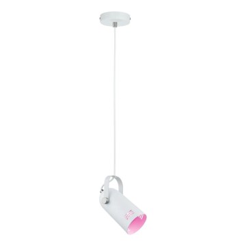 Paulmann 79767 - LAVEA ripplamp kaabliga 1xE27/15W 230V valge