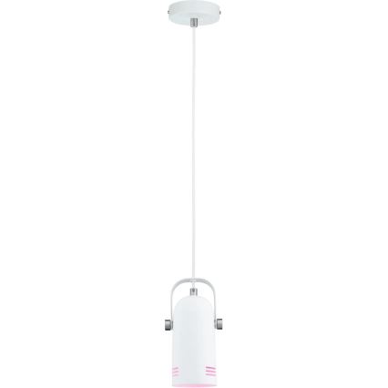 Paulmann 79767 - LED RGBW 1xE27/9W rippvalgusti riputuskaabliga LAVEA 230V valge