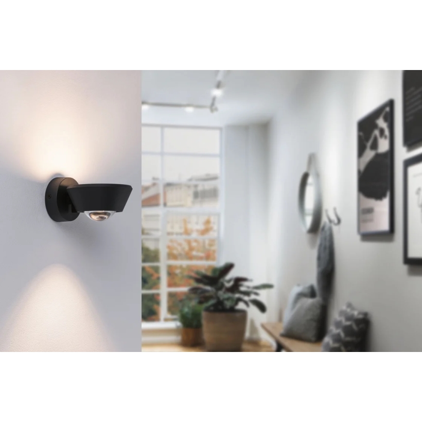 Paulmann 79769 - LED/9W IP44 Hämardatav seinavalgusti SABIK 230V