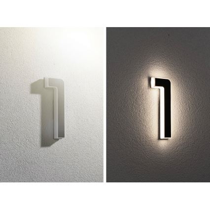 Paulmann 79842 - LED/0,2W IP44 Päikesepaneeliga majanumber 1,2V 1500 mAh