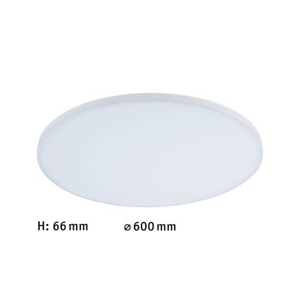 Paulmann 79894 - LED 38W laelamp VELORA 230V 3000/4000/6500K, läbimõõt 60 cm, valge