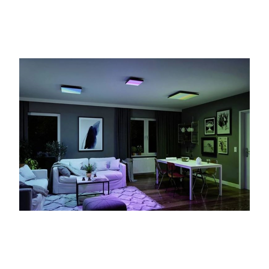 Paulmann 79909 - LED/31W RGBW Hämardatav laevalgusti VELORA 230V 3000-6500K + kaugjuhtimispult