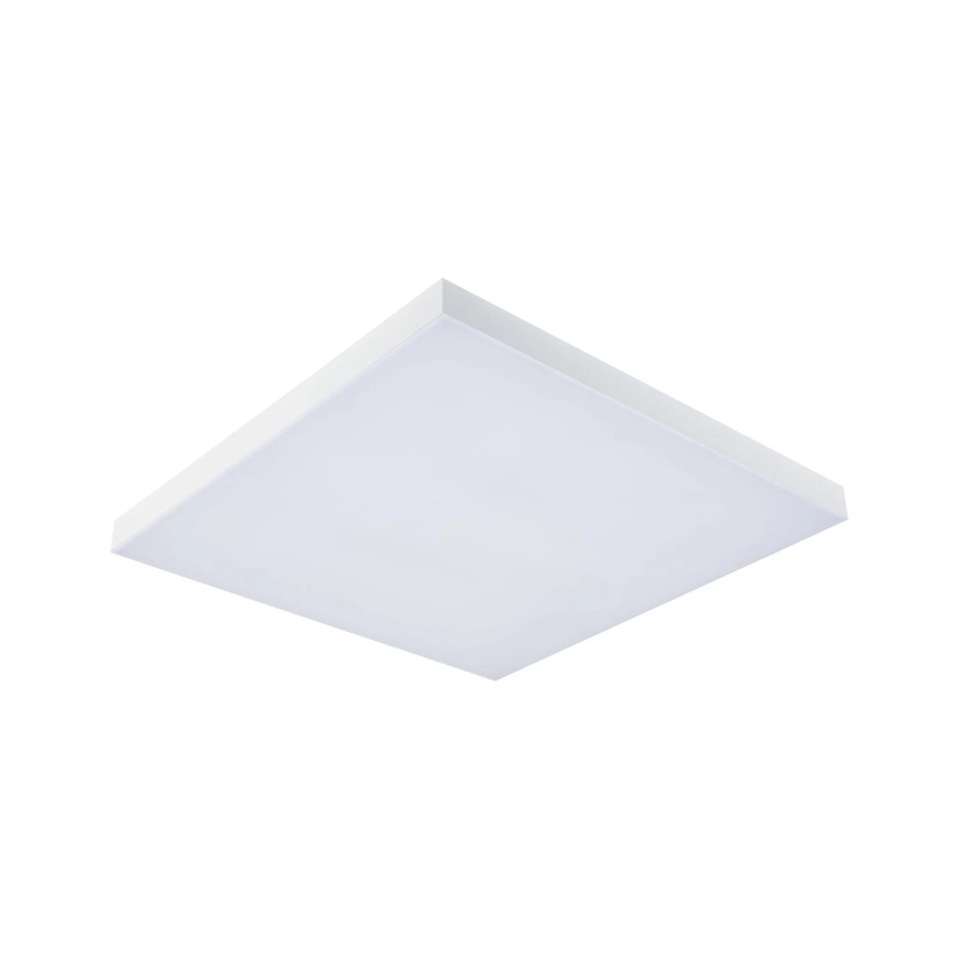 Paulmann 79910 - LED/31W RGBW hämardatav laevalgusti LORIA 230V 3000-6500K 59,5x59,5 cm valge + kaugjuhtimispult