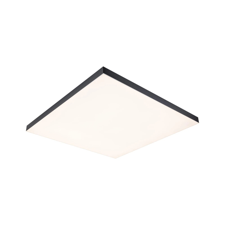 Paulmann 79913 - LED/31W RGBW hämardatav laevalgusti LORIA 230V 3000-6500K 59,5x59,5 cm must + kaugjuhtimispult