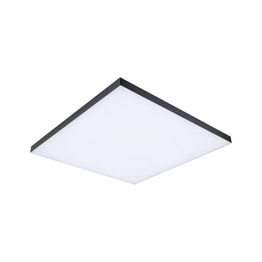 Paulmann 79913 - LED/31W RGBW hämardatav laevalgusti LORIA 230V 3000-6500K 59,5x59,5 cm must + kaugjuhtimispult