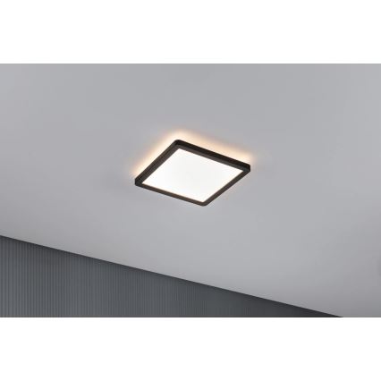 Paulmann 79920 - LED/11,2W Hämardatav paneel ATRIA 230V 3000K 19x19 cm must