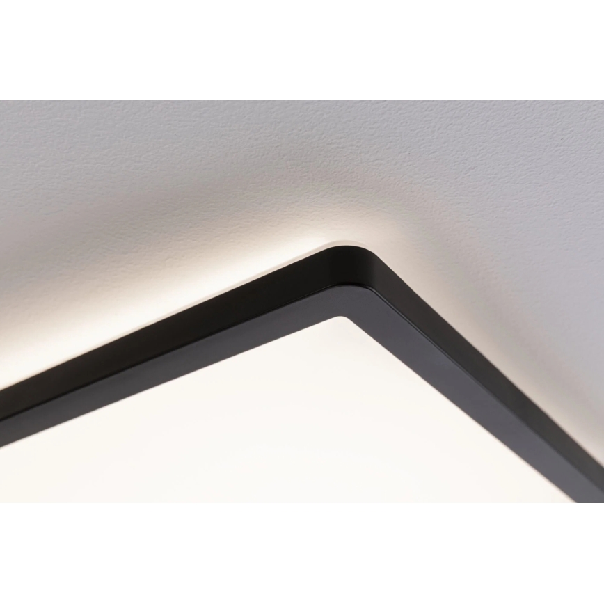 Paulmann 79921 - ATRIA LED/16W hämardatav paneel 230V 3000K 29,3x29,3 cm must