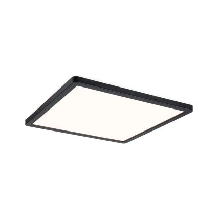 Paulmann 79921 - ATRIA LED/16W hämardatav paneel 230V 3000K 29,3x29,3 cm must