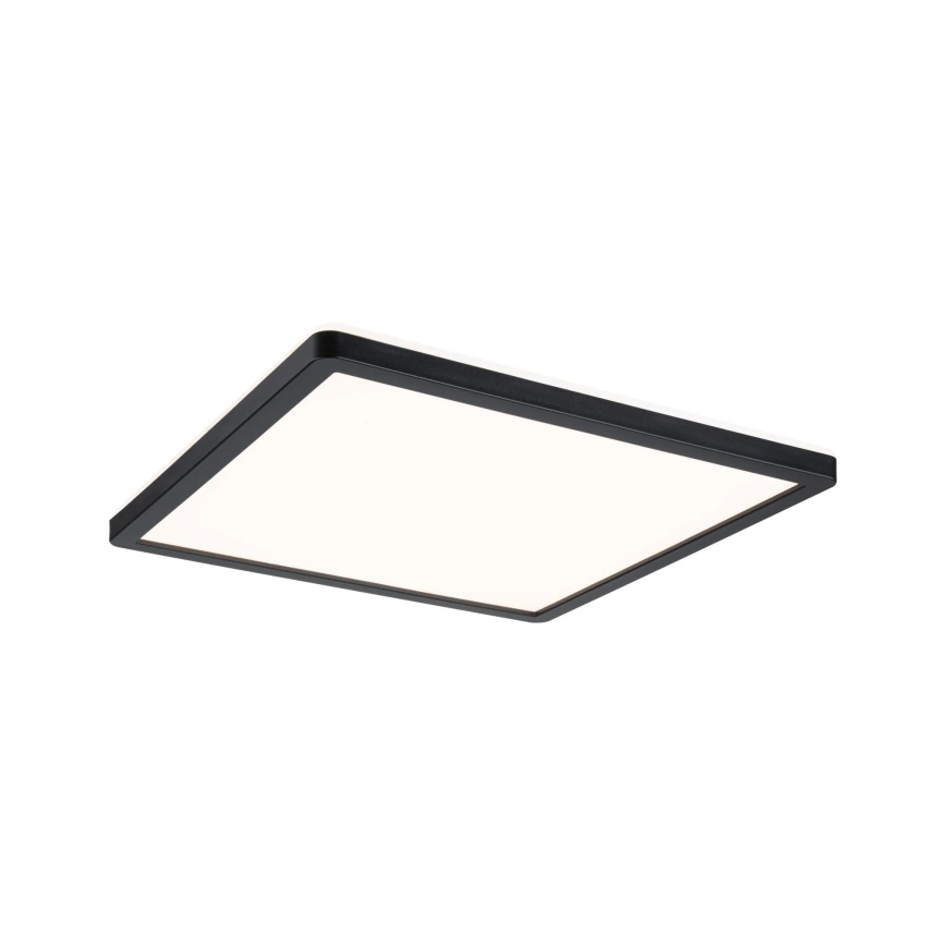 Paulmann 79921 - ATRIA LED/16W hämardatav paneel 230V 3000K 29,3x29,3 cm must