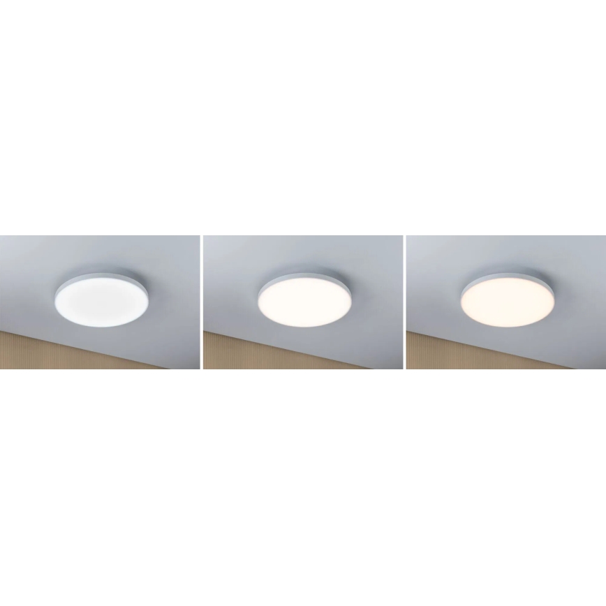 Paulmann 79928 - LED/22W hämardatav laevalgusti LORIA 230V 2700-6500K Ø 40 cm valge