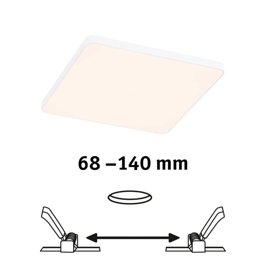 Paulmann 79948 - LED/12W IP44 Hämardatav vannitoa laesse paigaldatav valgusti VARIFIT 230V