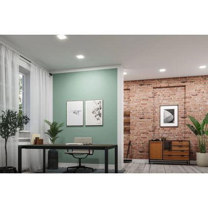 Paulmann 79954 - LED/12W IP44 hämardatav vannitoa süvistatav laelamp VARIFIT 230V